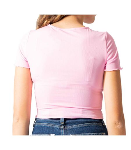 T-Shirt Rose Pâle Femme Vero Moda Madi Jill - M