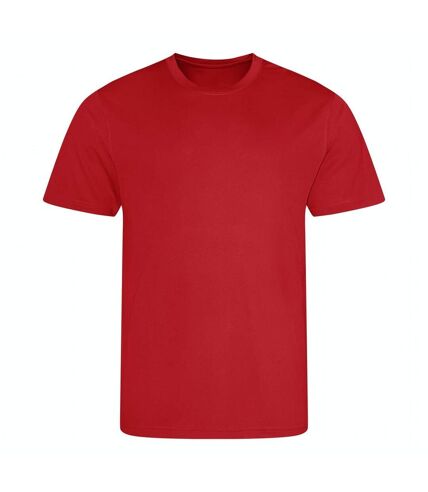 AWDis Cool Unisex Adult Recycled T-Shirt (Fire Red)