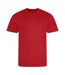 AWDis Cool Unisex Adult Recycled T-Shirt (Fire Red)