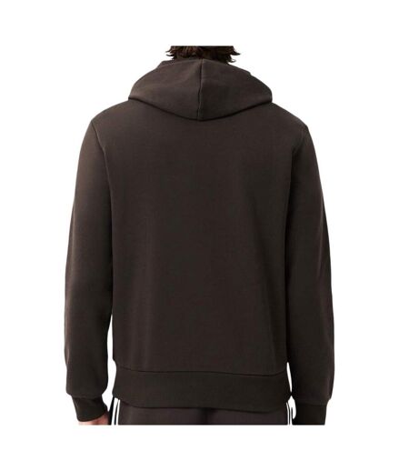 Sweat marron homme lacoste en mollet
