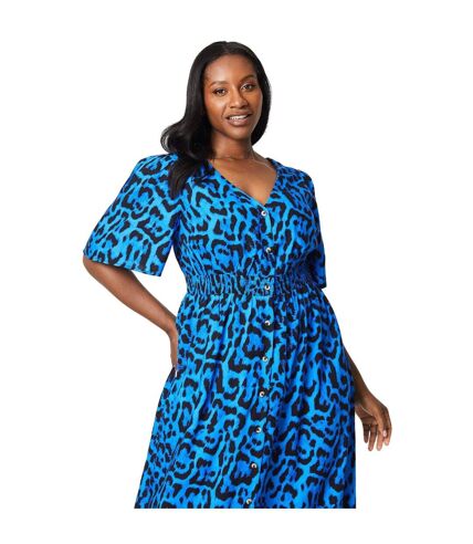 Robe mi-longue femme bleu Dorothy Perkins