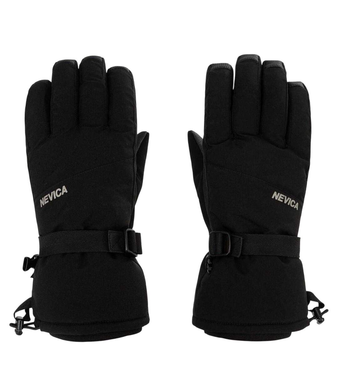 Unisex Adult 3 In 1 Logo Ski Gloves Black Nevica-1