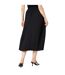 Womens/ladies pleated skirt black Principles