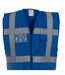 Gilet executive adulte bleu roi Yoko-2