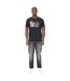 Mens dacstee t-shirt black Duck and Cover-3