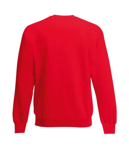Sweat-shirt en jersey - Homme (Rouge) - UTBC3903