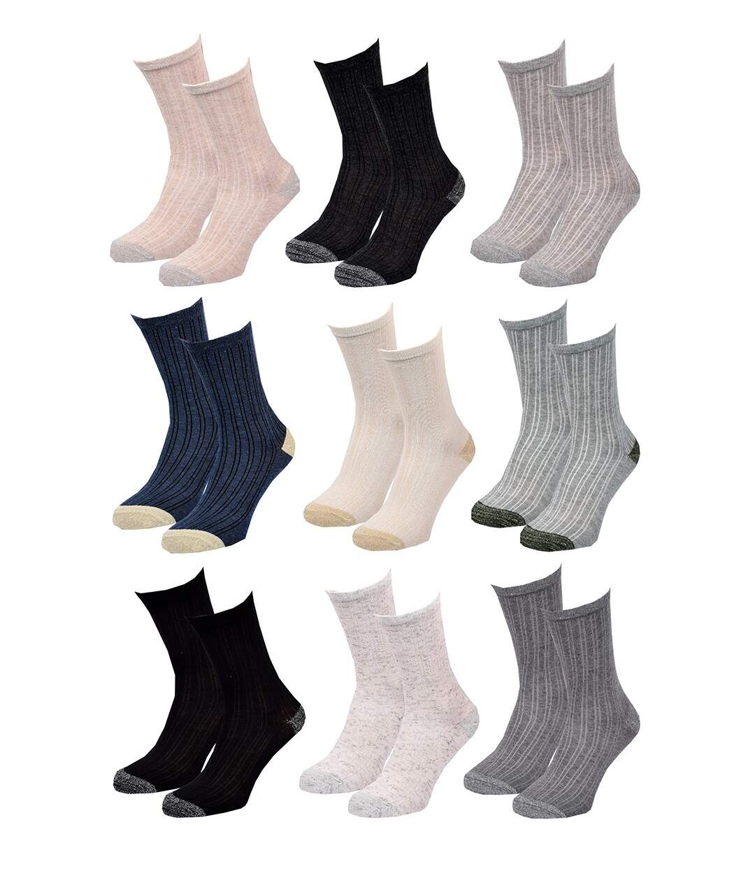 Chaussettes Femme CHEVIGNON CORINA Pack de 9 Paires