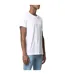 Mens Paris Embossed Logo T-shirt White Balmain-3