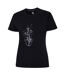 T-shirt tranquility femme noir Dare 2B