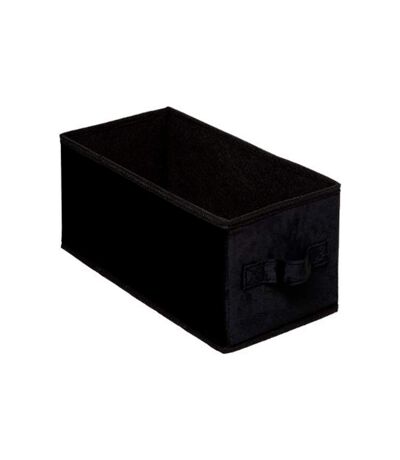 Boîte de Rangement Velours Mix N Modul 15x31cm Noir