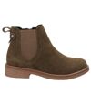 Hush Puppies Womens/Ladies Maddy Suede Ankle Boots (Khaki) - UTFS7392