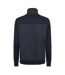 Mens Shepherd Woven Full Zip Sweatshirt Dark Blue Boss-2