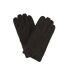 Mens msg/sp sheepskin 3 point stitch gloves black Eastern Counties Leather