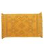 Tapis Déco à Franges Cilaos 60x90cm Safran-1