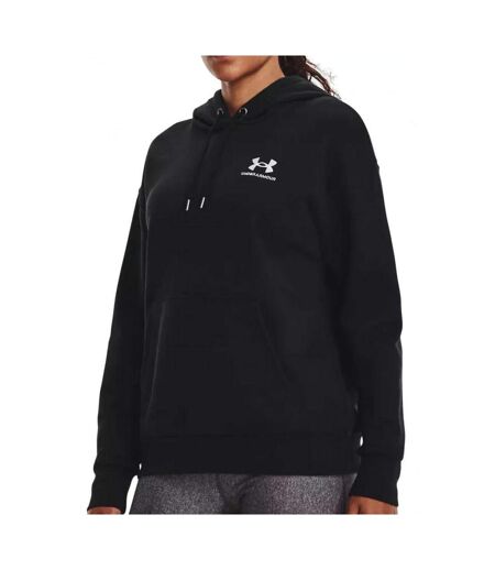 Sweat Noir Femme Under Armour Essential Fleece - S