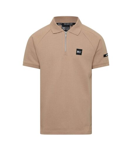 Mens Topfield Polo Shirt Sand Duck And Cover
