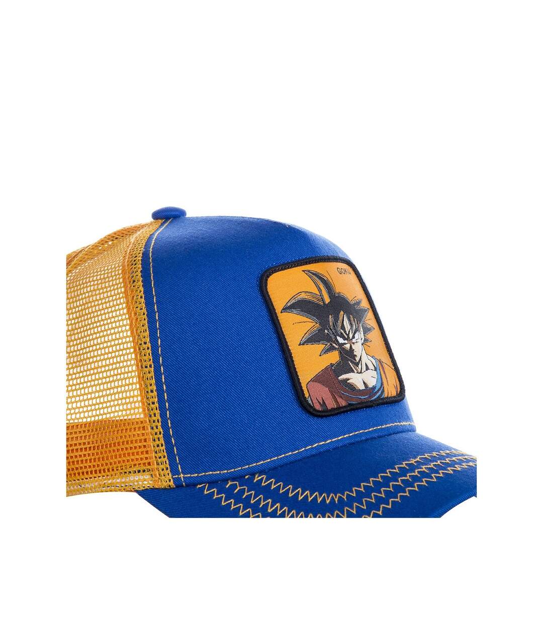 Casquette Dragon Ball Z Goku Bleu et Orange Capslab-3