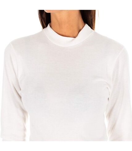 Long-sleeved T-shirt with half-high collar 1625-M women