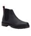 Bottines Chelsea Walsh Homme Noir Base London-1