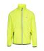 Trespass Mens Retract Hi-Vis Packaway Waterproof Jacket. (Hi Visibility Yellow) - UTTP4736