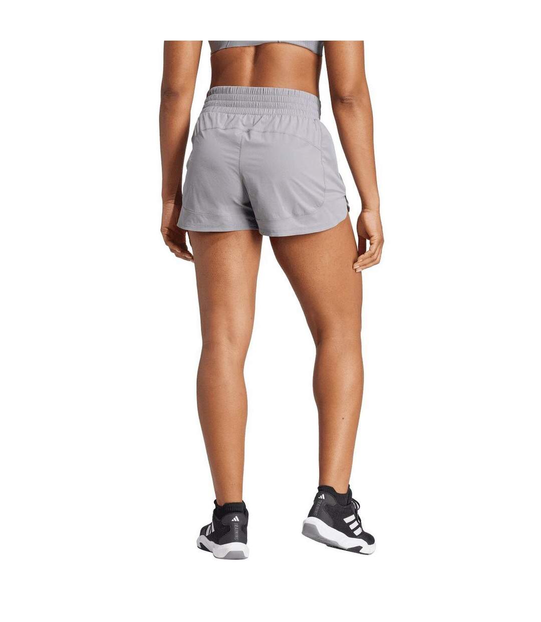 Short Lux Femme Gris Adidas-3