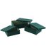 Lot de 3 Boîtes de Rangement Vaughn 36cm Vert-3
