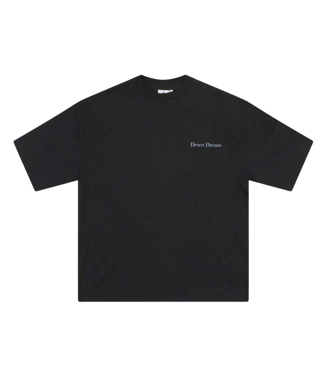 T-shirt Desert Dreams Homme Noir Rose London-1