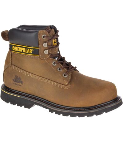 Holton S3 Safety Boot / Mens Boots / Boots Safety Brown Caterpillar