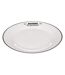 Lot de 6 Assiettes à Dessert Bistrot 20cm Blanc-2