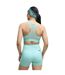 Womens/ladies Hyrox Logo Sports Bra Mint Puma-4