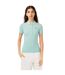 Polo Manches Courtes L.12.d Femme Turquoise Pâle Lacoste-1
