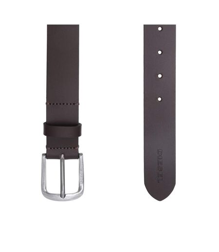 Ceinture marron homme diesel basic belt