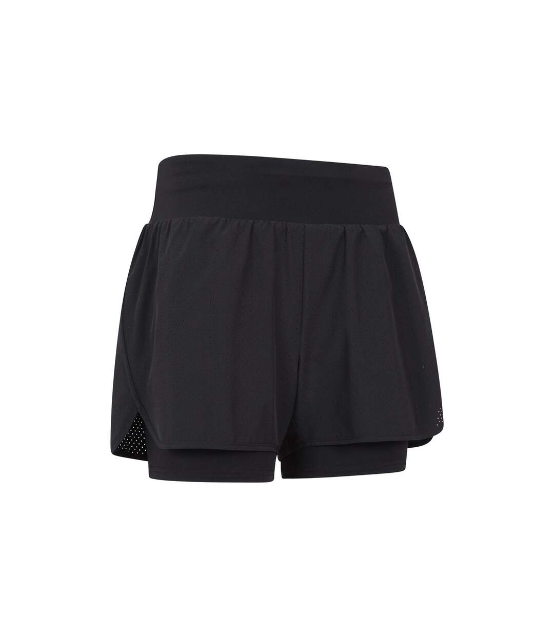Short De Course Femme Noir Mountain Warehouse-3