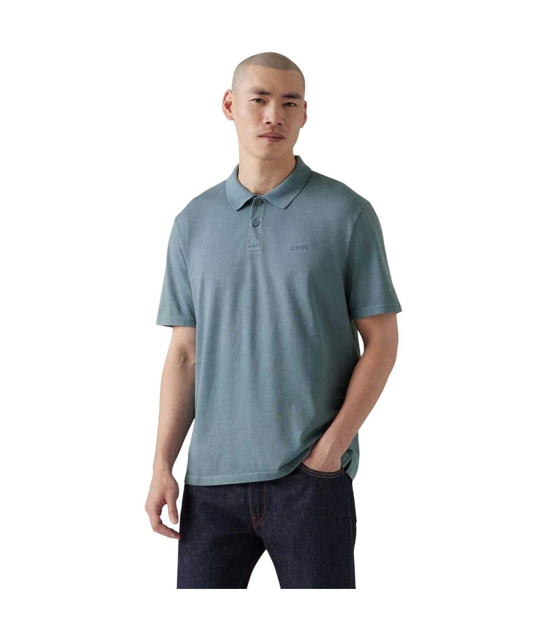 Polo Authentic Homme Bleu Levis-1