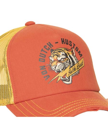 Casquette trucker avec filet et imprimé Crew Beast Vondutch