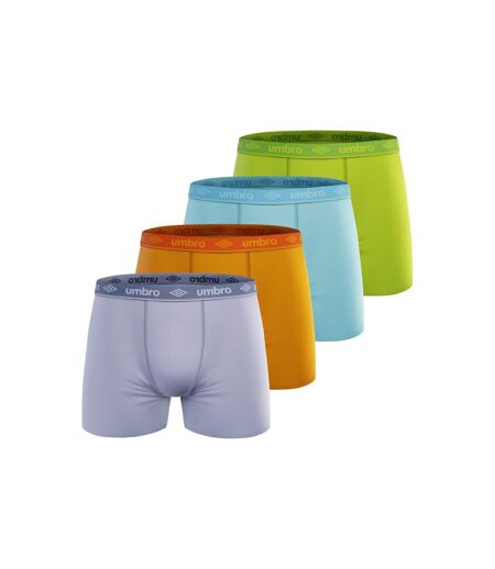 Lot de 4 boxers homme en coton Colors Umbro