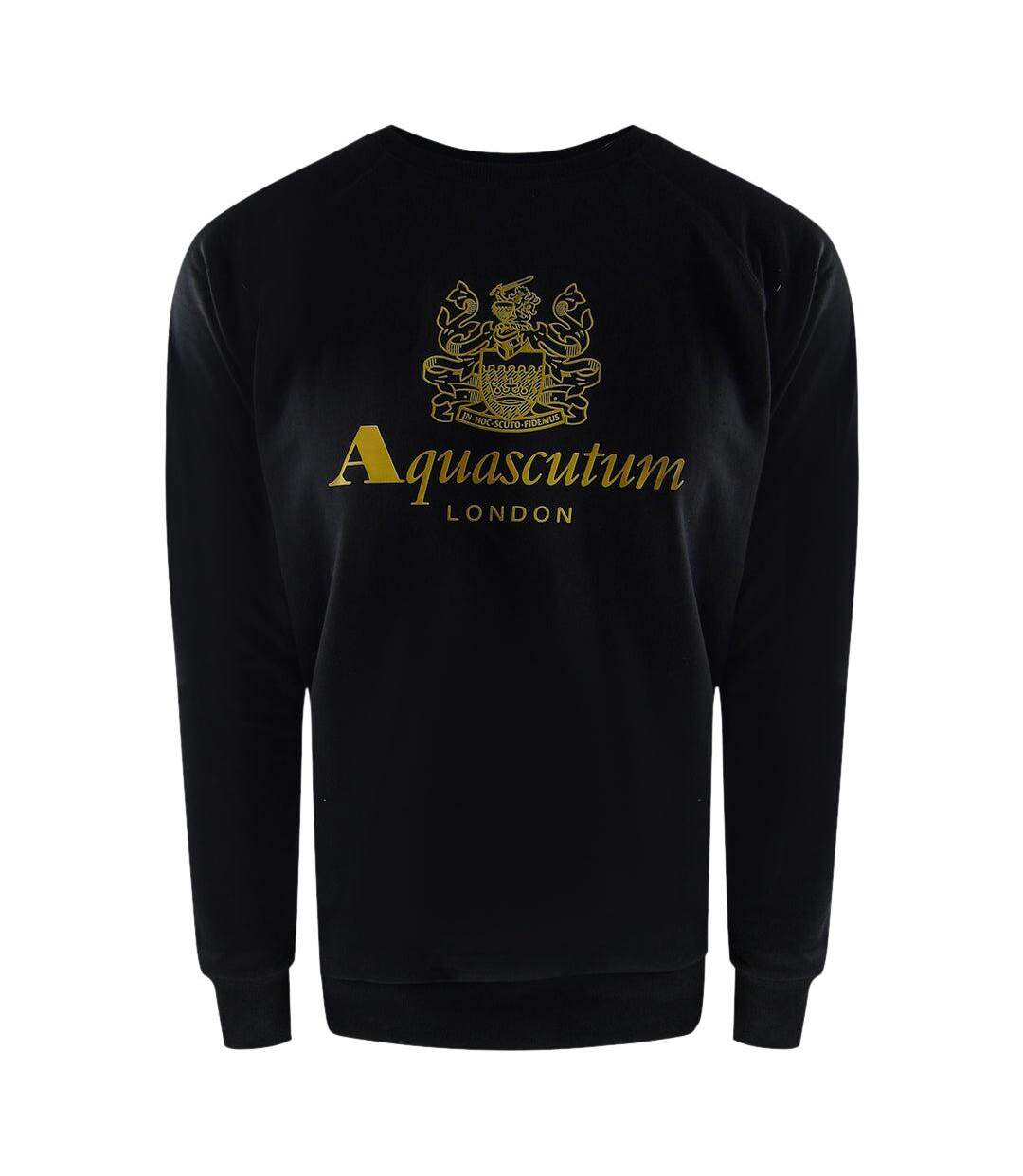 Ensemble Ensemble De Survêtement Motif/style Logo London Homme Noir Aquascutum-2