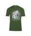 T-shirt Motif/style Tigre Homme Vert Kaki Cavalli Class-1