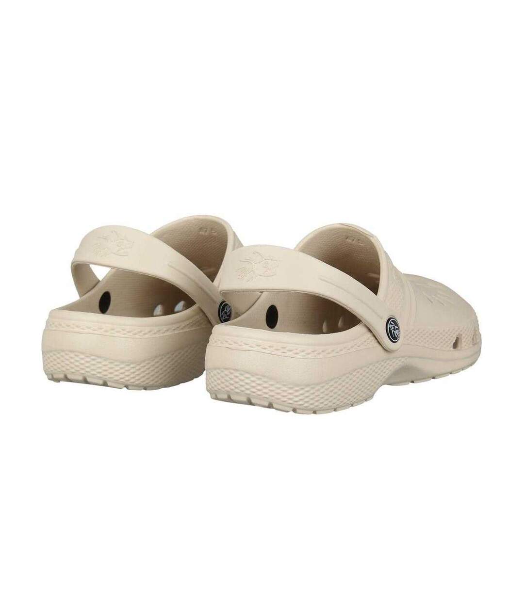 Mens Flat Clogs Beige Hot Tuna-2
