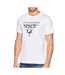 T-shirt Blanc Homme Guess Blurry - L