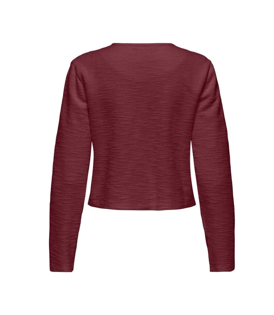 Blazer bordeaux femme jdy ally - l-2