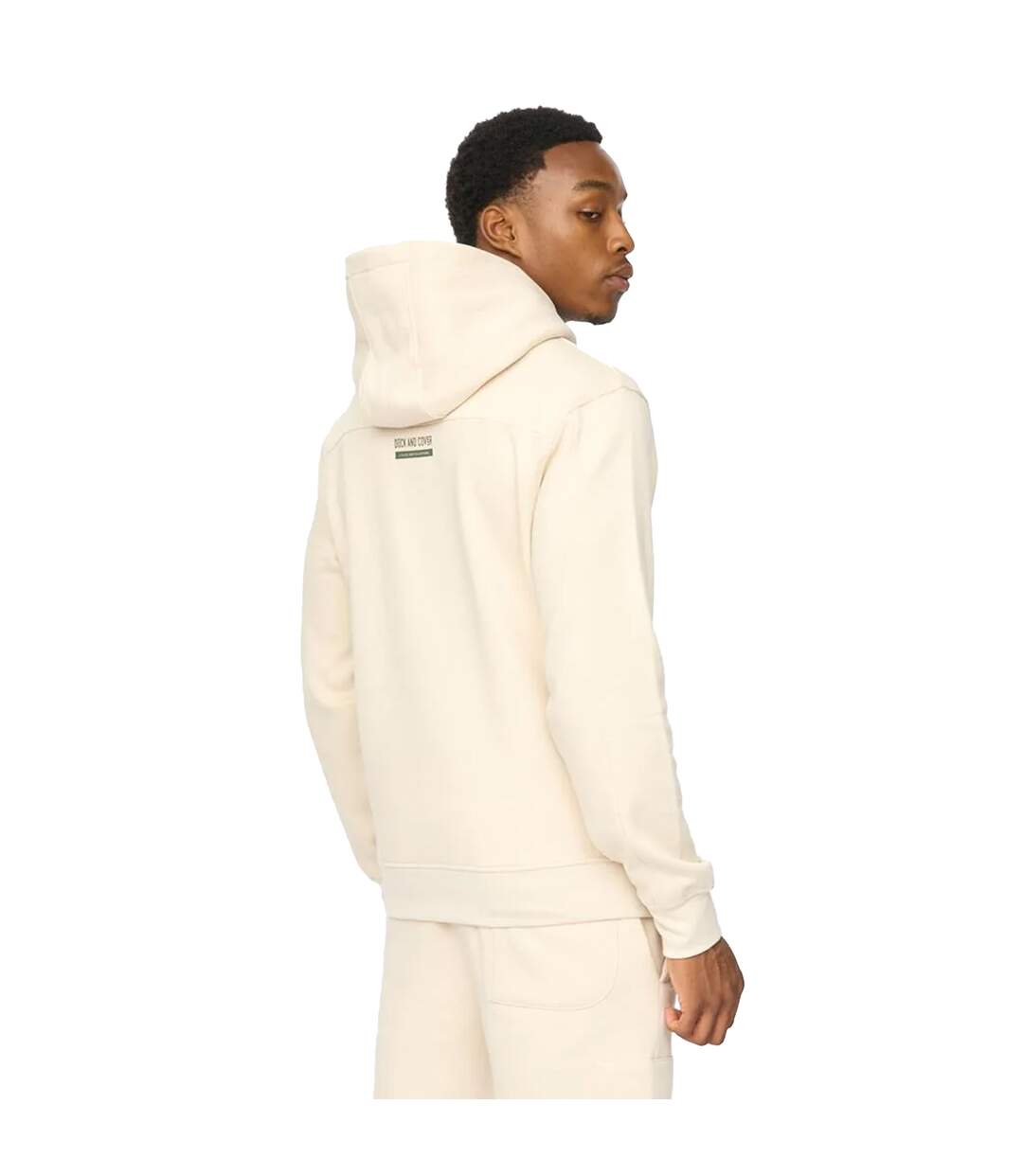 Mens Adamsberg Hoodie Off White Duck And Cover-3