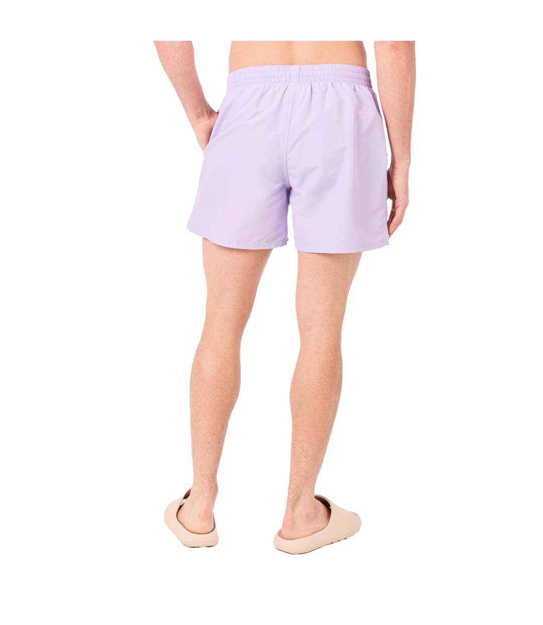 Short De Bain Motif/style Logo Brodé Homme Lilas Nike-4