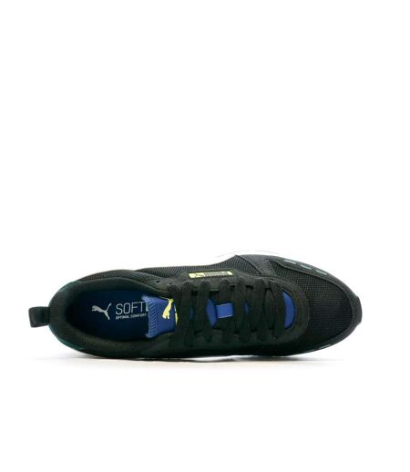 Baskets jaune/noir homme puma r78