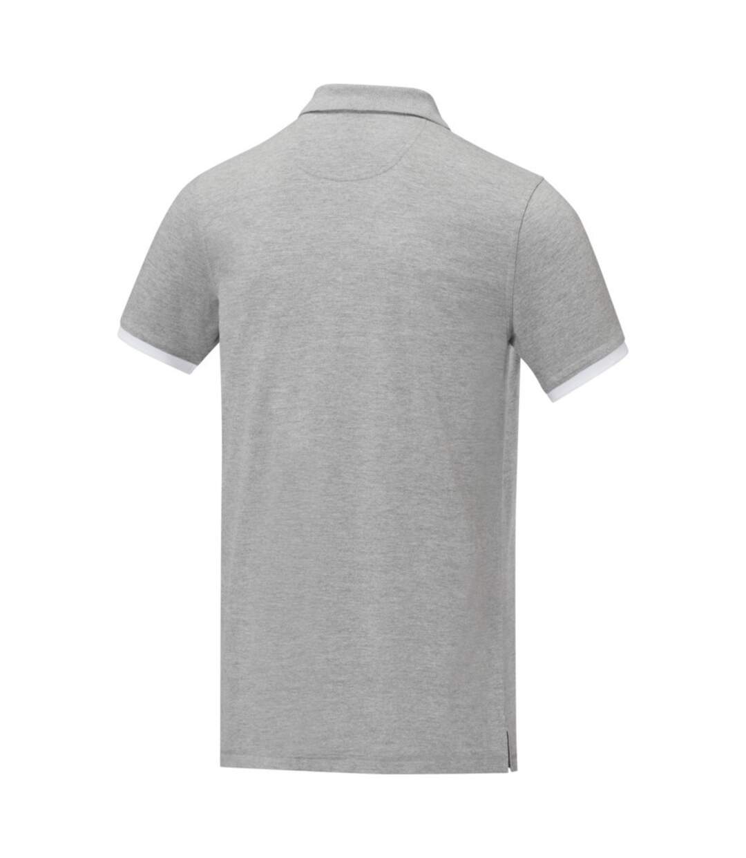 Polo morgan homme gris chiné Elevate Elevate