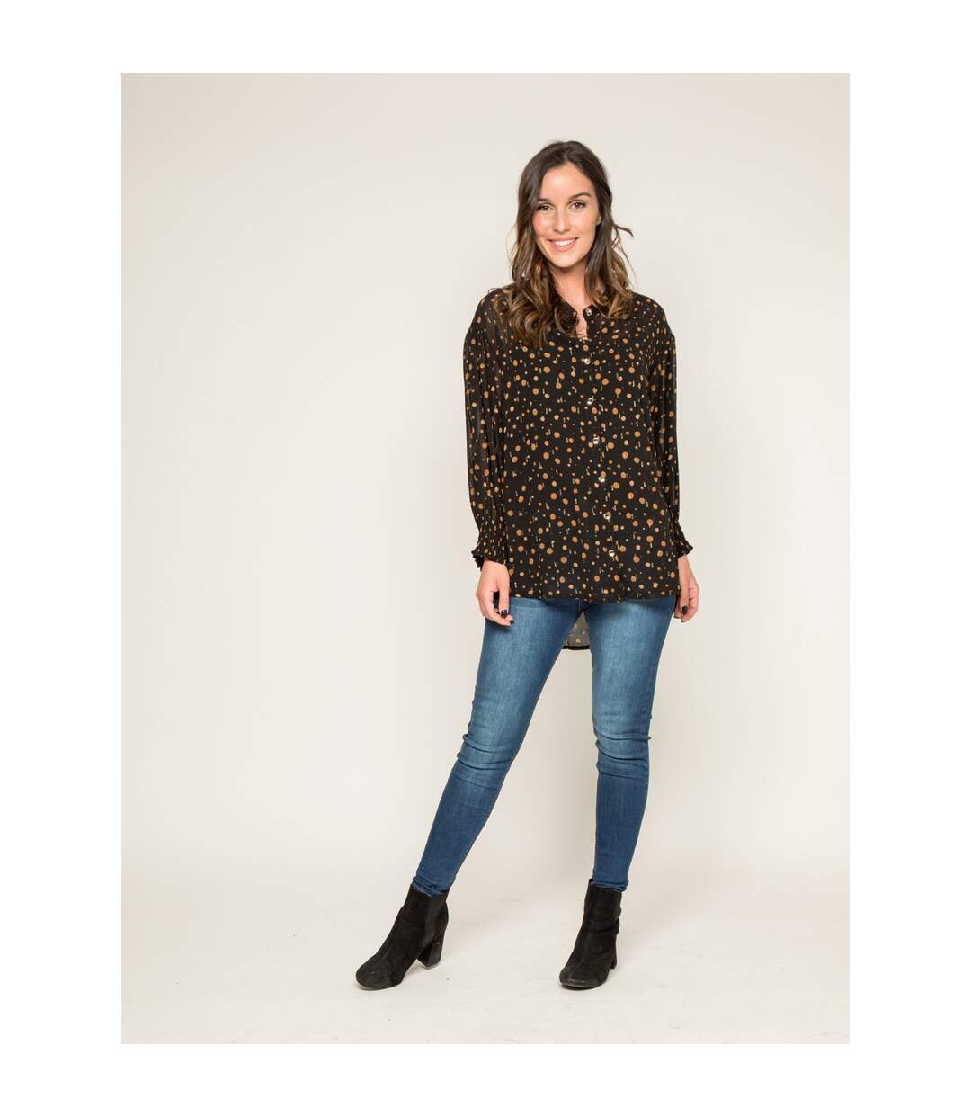 Chemise motifs ORIGAMI - Dona X Lisa-4