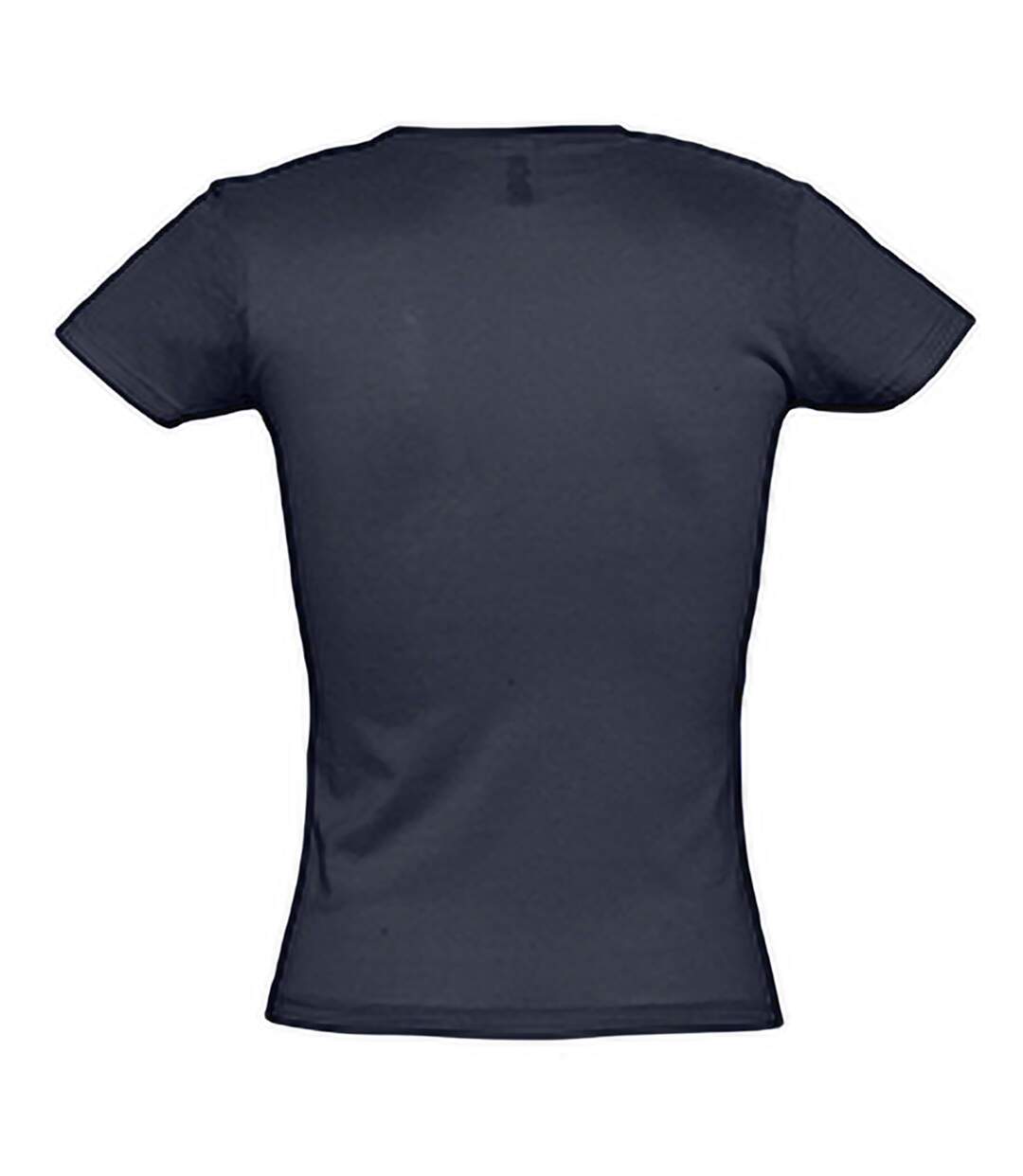 T-shirt à manches courtes femme bleu marine SOLS