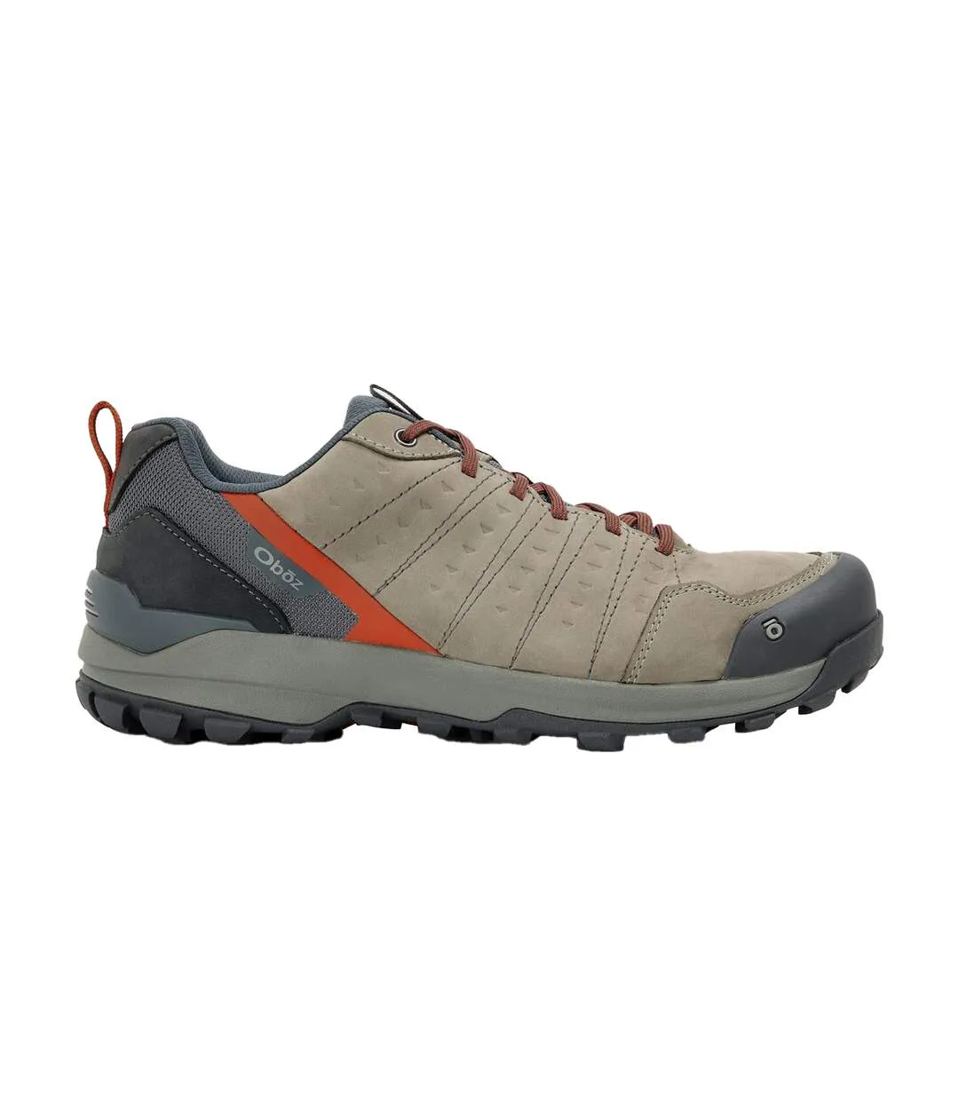 Mens Sypes Leather Hiking Flat Hiking Boots Steel Oboz-1