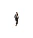 Womens/ladies Striped Top Black Cream Brave Soul-1