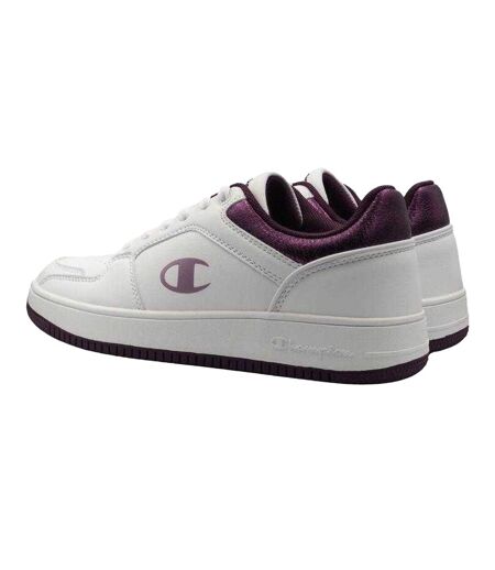 Baskets Femme Blanc Rose Champion